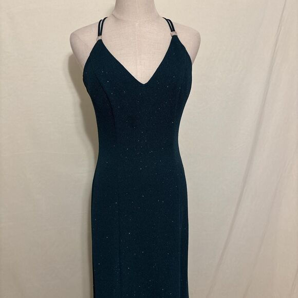 green sparkly prom dress - Picture 2 of 5